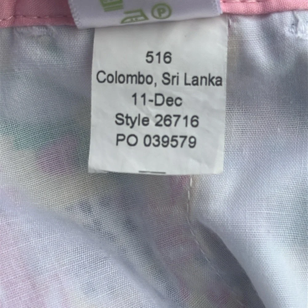 Lilly Pulitzer Patchwork Print Shorts Pink Multi Size 4 – Floral Preppy Classic